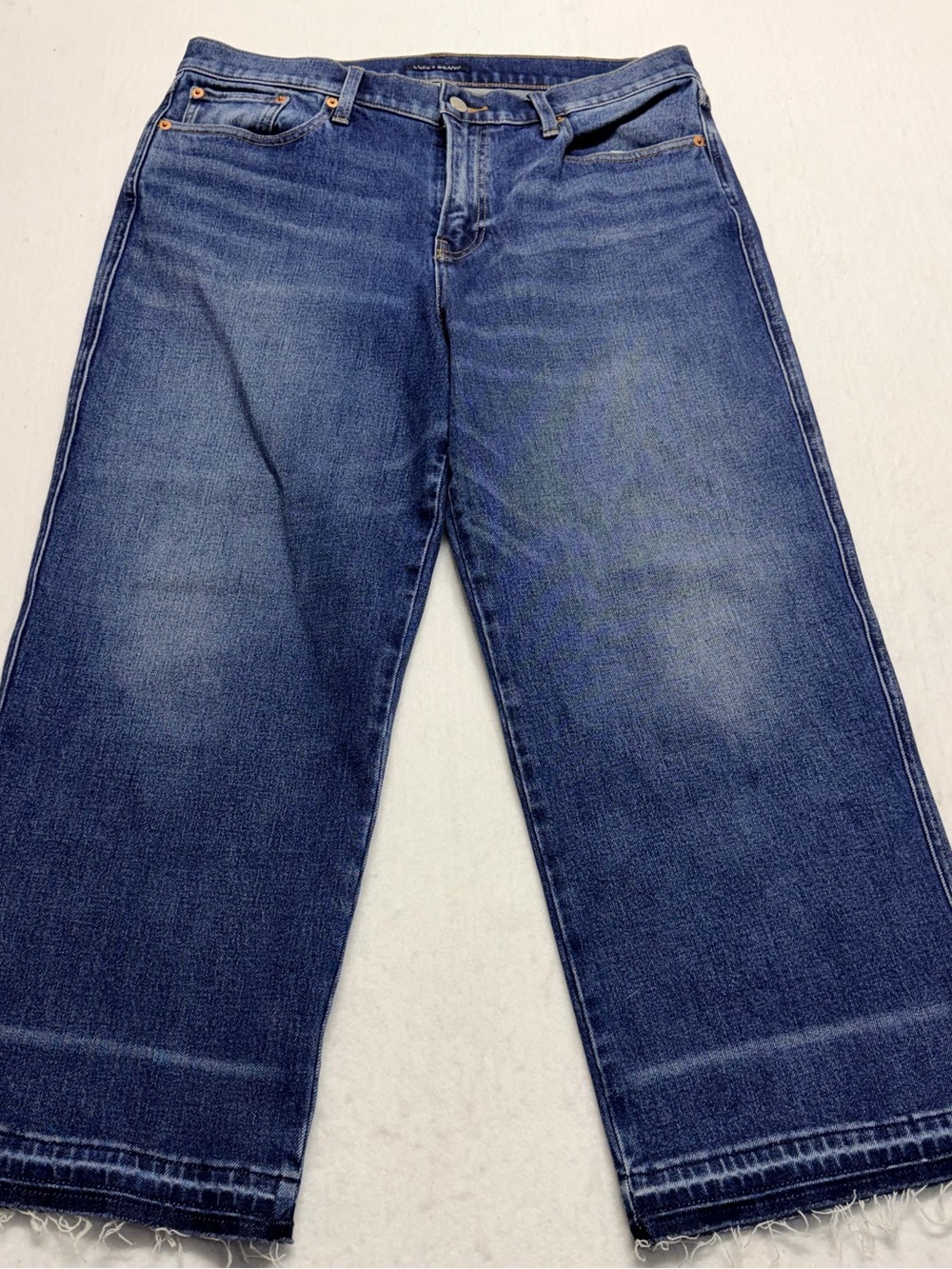 Lucky Brand wide legs Classic Wide-Leg Jeans - Blue 12/31